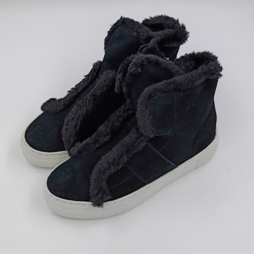 DKNY Mason Sneakers, Black, Women's Size 5